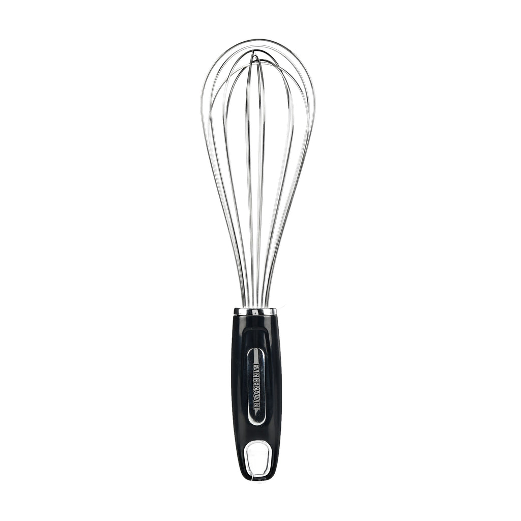Professional Metal Whisk with Black Handle