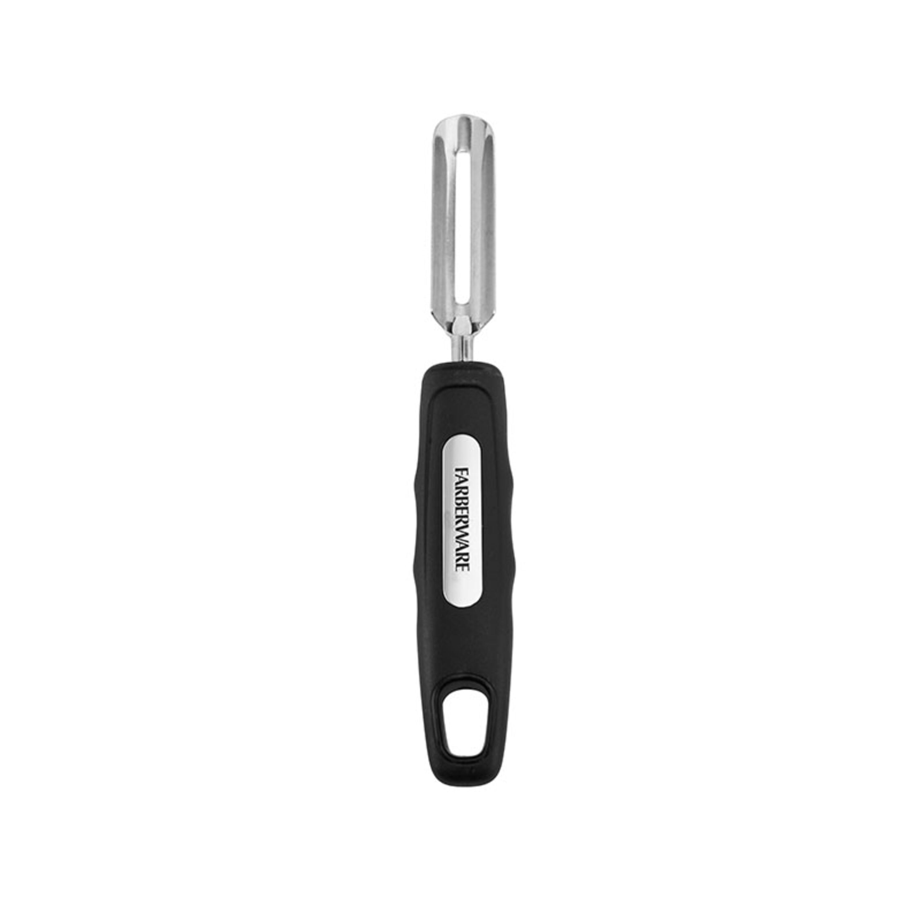 Professional Swivel Peeler Stainless Steel Blade in Black