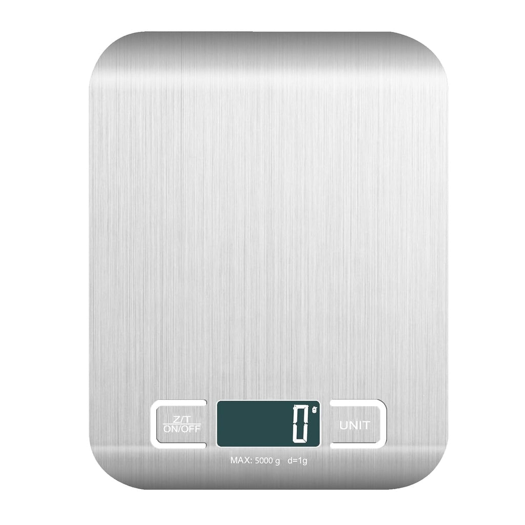 Food Scale Digital Kitchen Scale with 1g/0.05oz Precise Graduation, 5 Units LCD Display Scale for Cooking/Baking in K...
