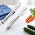 Fountwell 3-in-1 Stainless Steel Peeling Knife – Multifunctional Fruit & Vegetable Peeler, Beer Bottle Opener, Fish S...
