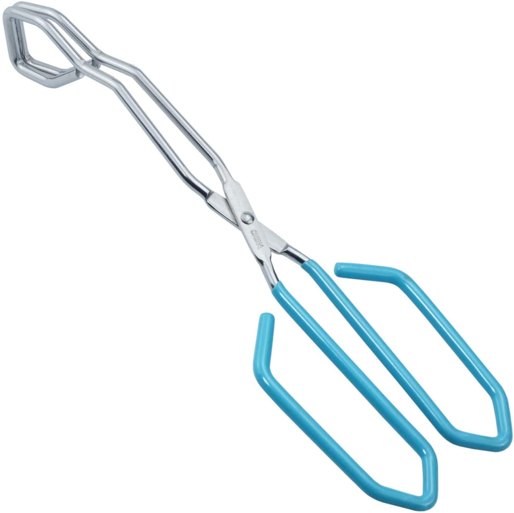 Futhstar Kitchen Scissor Tongs 11-inch with Comfort-Grip Handle Heavy Duty Stainless Steel Scissor Cooking Tongs