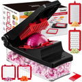 Geedel Vegetable Cutter, Onion Cutter Pro Food Chopper, Kitchen Vegetable Slicer Dicer Cutter Grater, Veggie Chopper ...