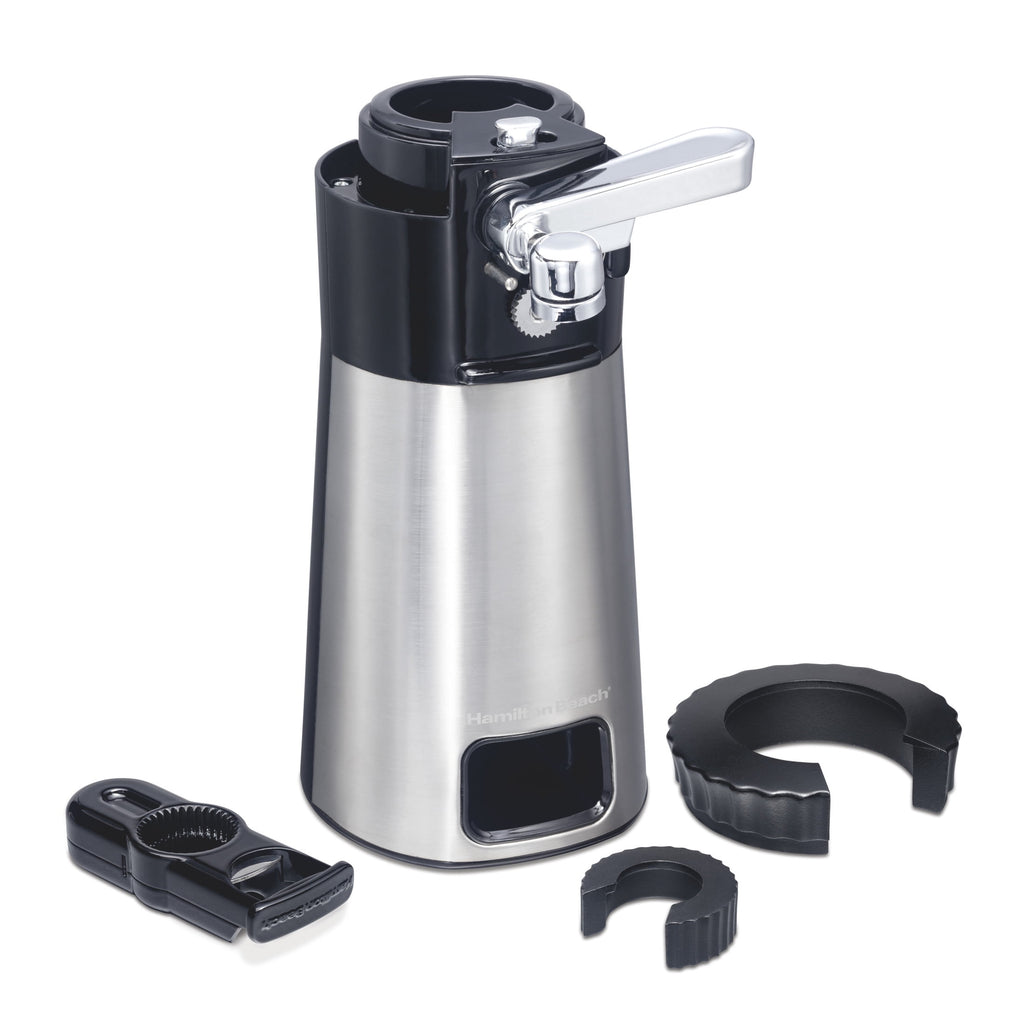 Openstation Automatic Electric Can Opener with Tools, Stainless Steel