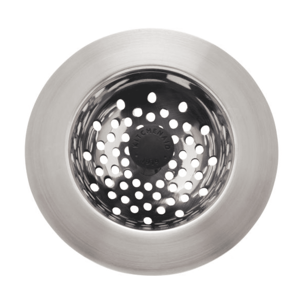 Stainless Steel Sink Strainer with Black Knob Drain Catchers