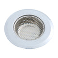 Mainstays Stainless Steel Kitchen Sink Drain Strainer 4.45" - Durable Food Catcher Chrome