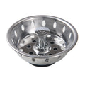 Mainstays Stainless Steel Deluxe Kitchen Sink Strainer Silver for 3.5" Drains
