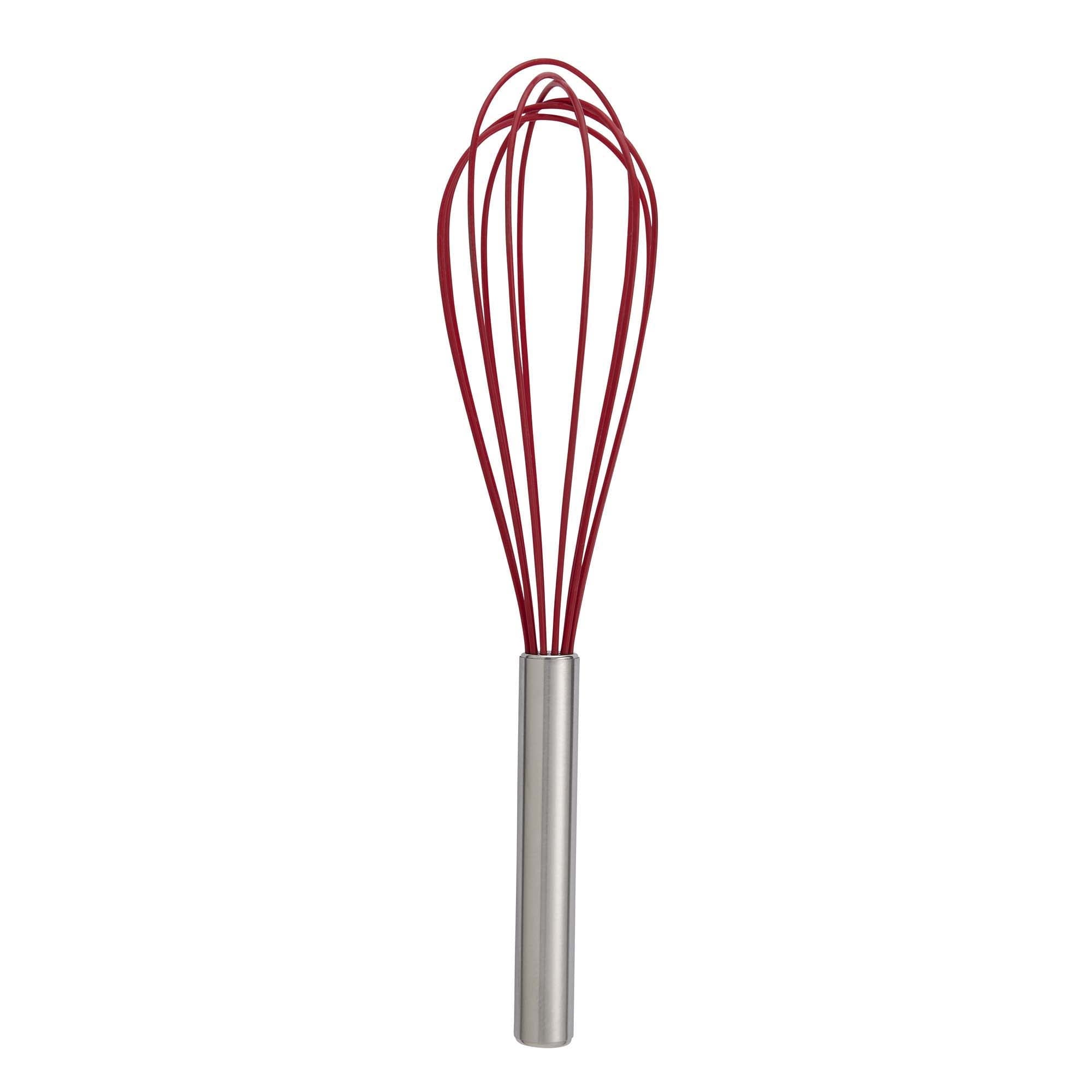 Mrs. Andersons Baking Non-Stick Wire Whisk, Silicone-Coated Stainless Steel, 12-inches - Image 3