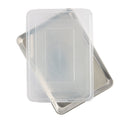 Naturals 2 Piece Aluminum Bakeware Set with 13” x 18” High Sided Half Sheet Pan and Lid