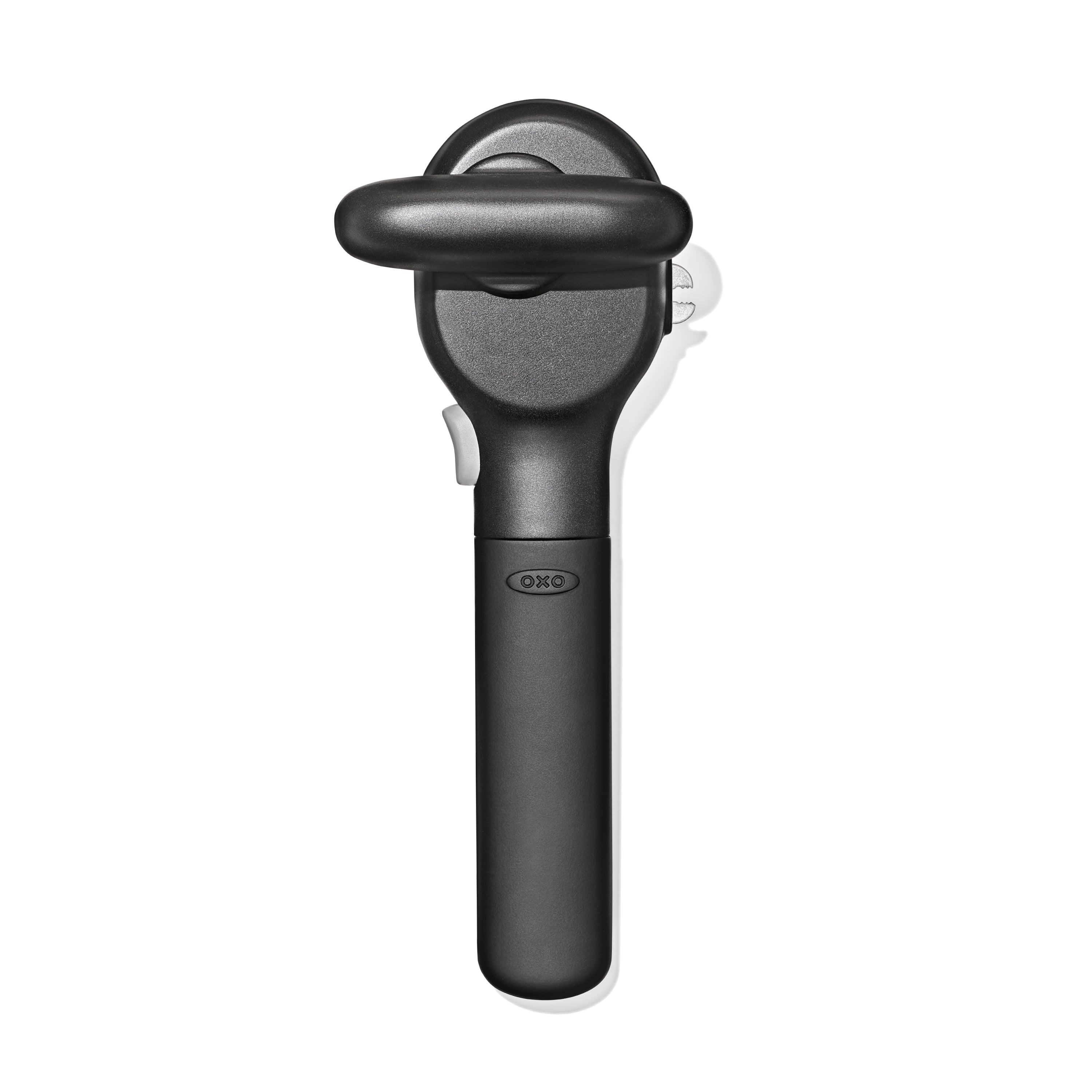 OXO SoftWorks Smooth Edge Can Opener Side-Cutting, No-Touch Lid Removal, Stainless Steel Blade, Non-Slip Grip