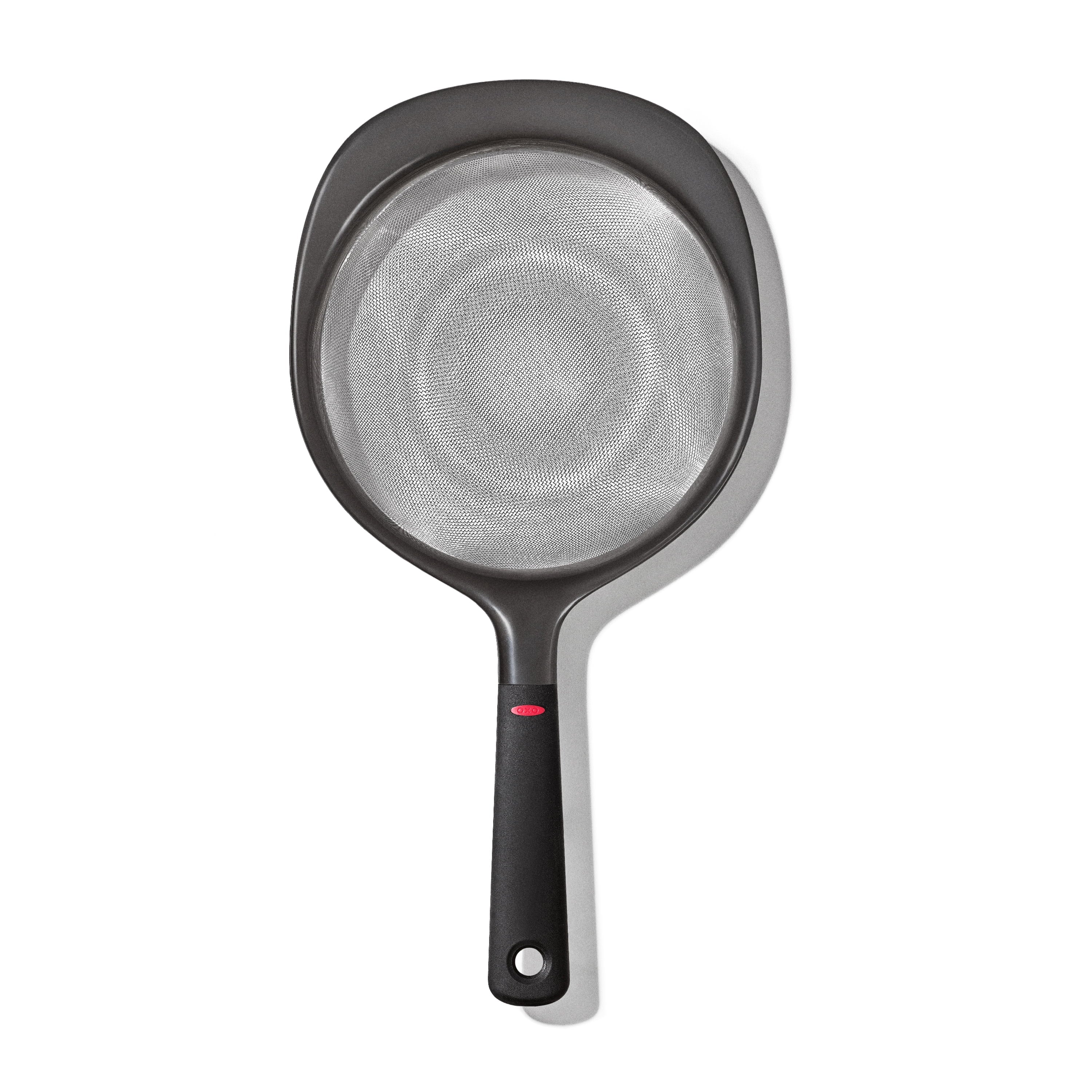 OXO SoftWorks 8-In Fine Mesh Strainer with Comfortable Non-Slip Handle – Stainless Steel Sieve