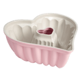 Paris Hilton Heart Shaped Cake Pan for Baking, Premium Nonstick & Dishwasher Safe, 9.5-inch, Pink