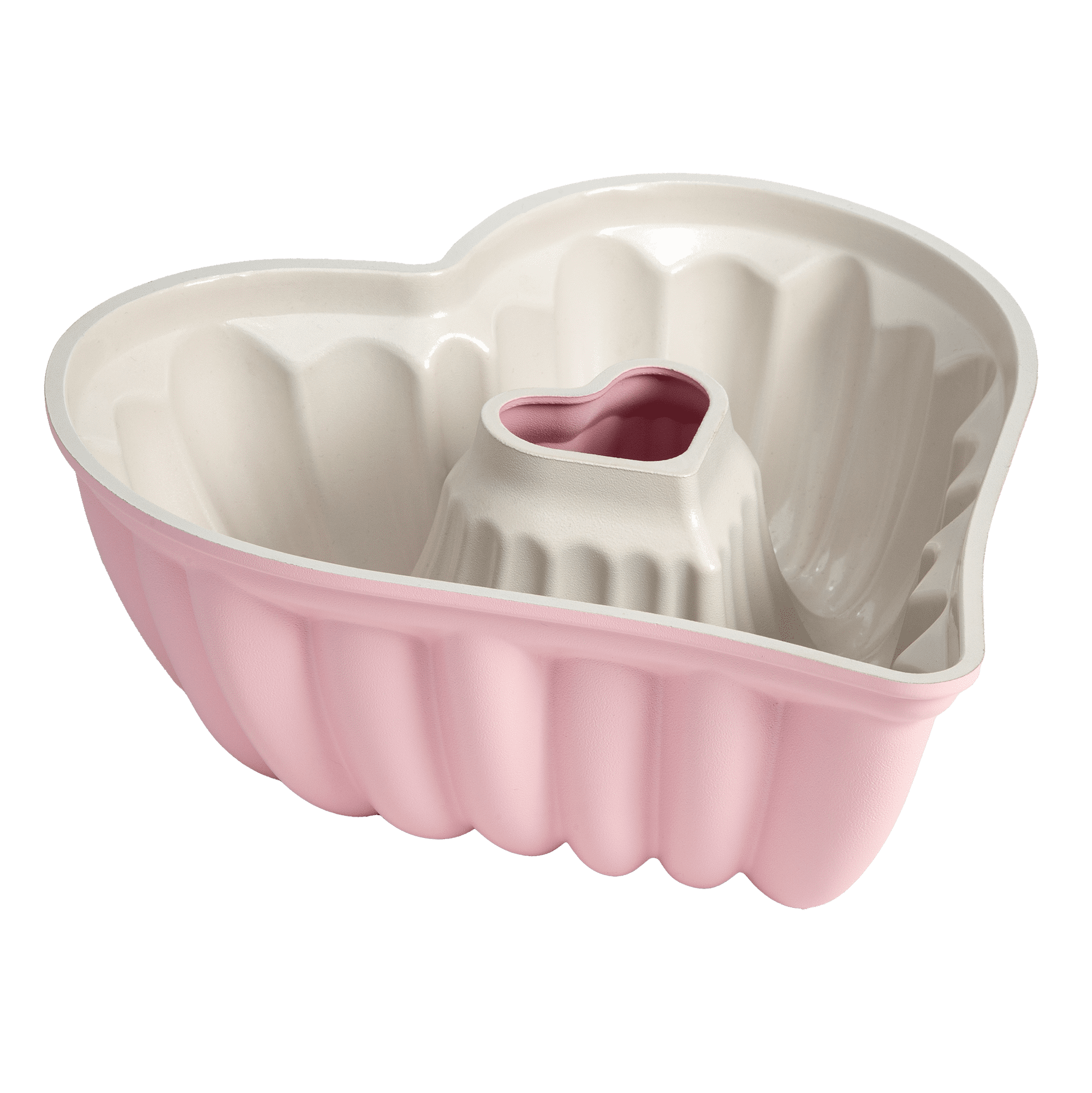 Paris Hilton Heart Shaped Cake Pan for Baking, Premium Nonstick & Dishwasher Safe, 9.5-inch, Pink