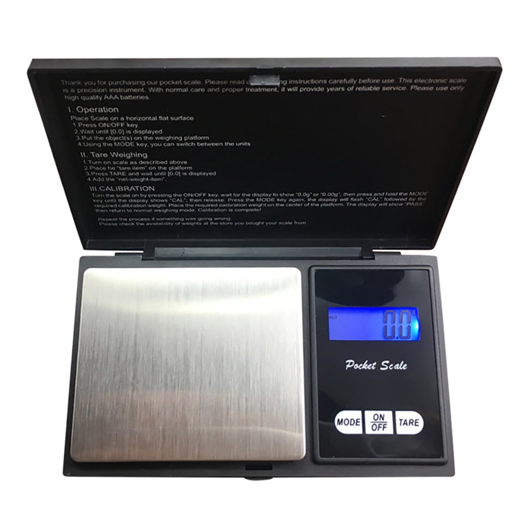 Plertrvy Clearance Jewelry For Digital Electronic 500G Gold Precision Scale Scales Weight 0.1 Kitchen，Dining & Bar Hi...