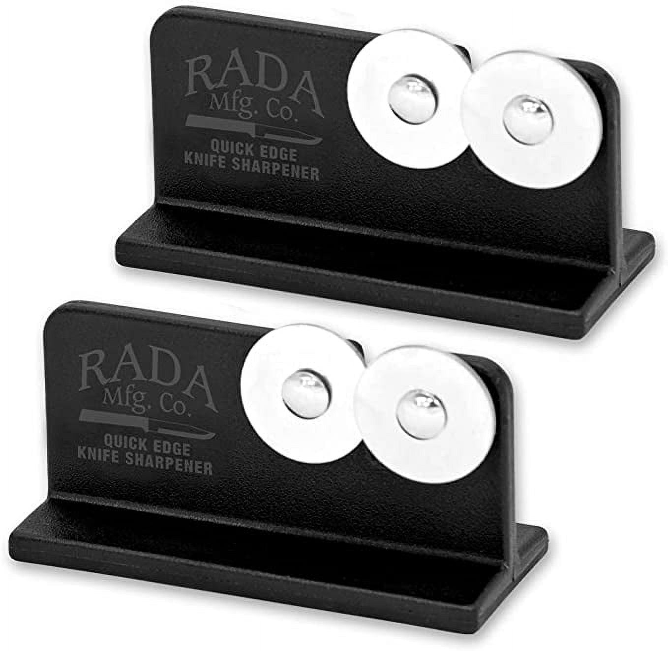 Rada Cutlery Quick Edge Knife Sharpener, Pack of 2