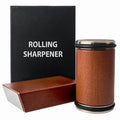 Rolling Knife Sharpener Kit with Diamonds and Ceramic for Steel of Any Hardness 15 and 20 Degree Magnetic Angle Knife...