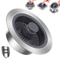 SAMODRA Upgraded 3 in 1 Kitchen Sink Strainer and Stopper, Stainless Steel Drain Strainer Combo for Kitchen Sink, US ...