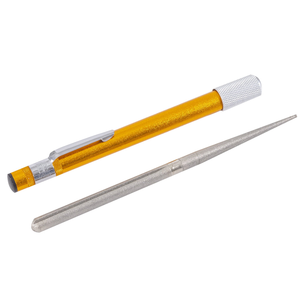 Smiths DRET Diamond Retractable Sharpener Gold