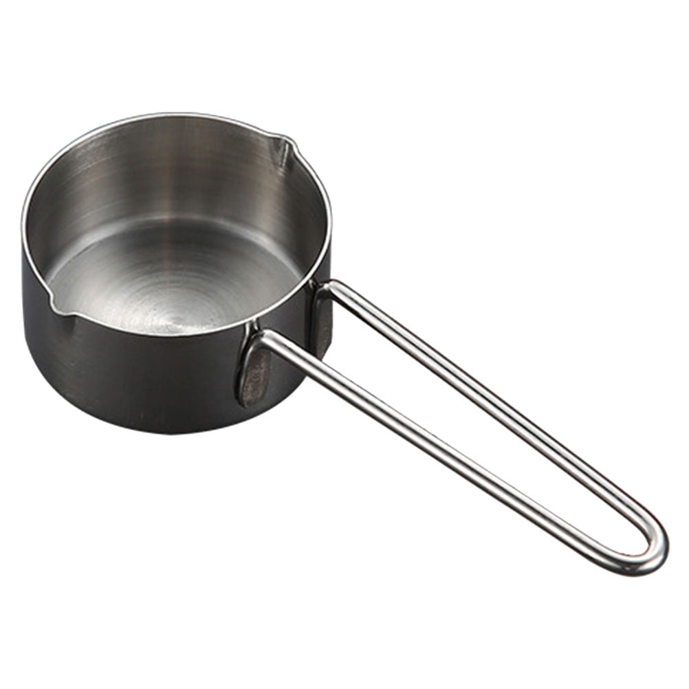 Stainless Steel Measuring Spoons Baking Tools Kitchen Cup Seasoning Scale (1/4cup 60ml) Creamer