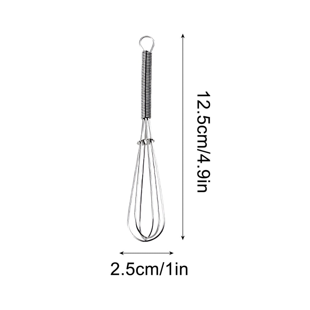 Stainless Steel Whisk Set - Thin Handle Wisk Balloon Wire Whisk Kitchen Tool for Cooking, Baking, Mixing Blending, Wh... - Image 3