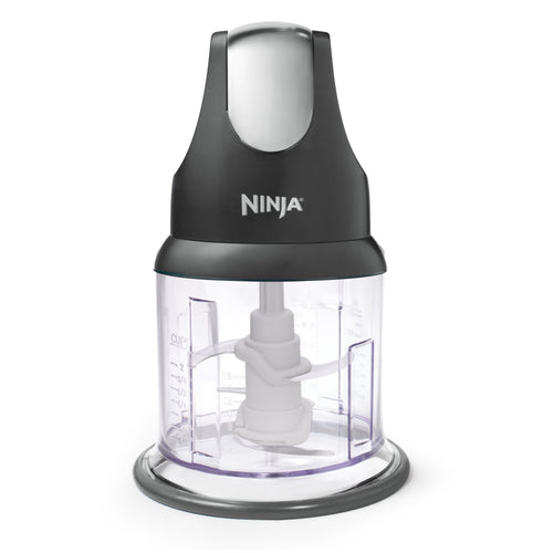 Express Chop 2-Cup Food Processor, Mince, Puree, One-Touch, Non-Slip Base, Dishwasher Safe, NJ100WM Black