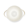 Thyme & Table Cream and Gold Colander