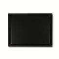 Thyme & Table Large 12"x16" Poly Cutting Board - Black