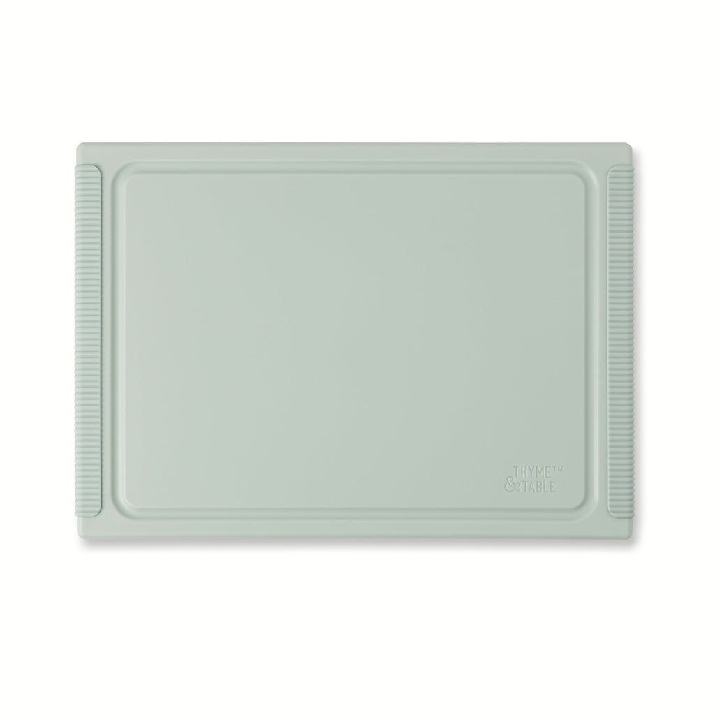Thyme & Table Medium 10"x14" Poly Cutting Board - Sage