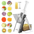 ONCE FOR ALL Vegetable Mandoline Slicer Chopper, Kitchen Adjustable Safe Onion Potato Food Chopper, Perfect for Slici...