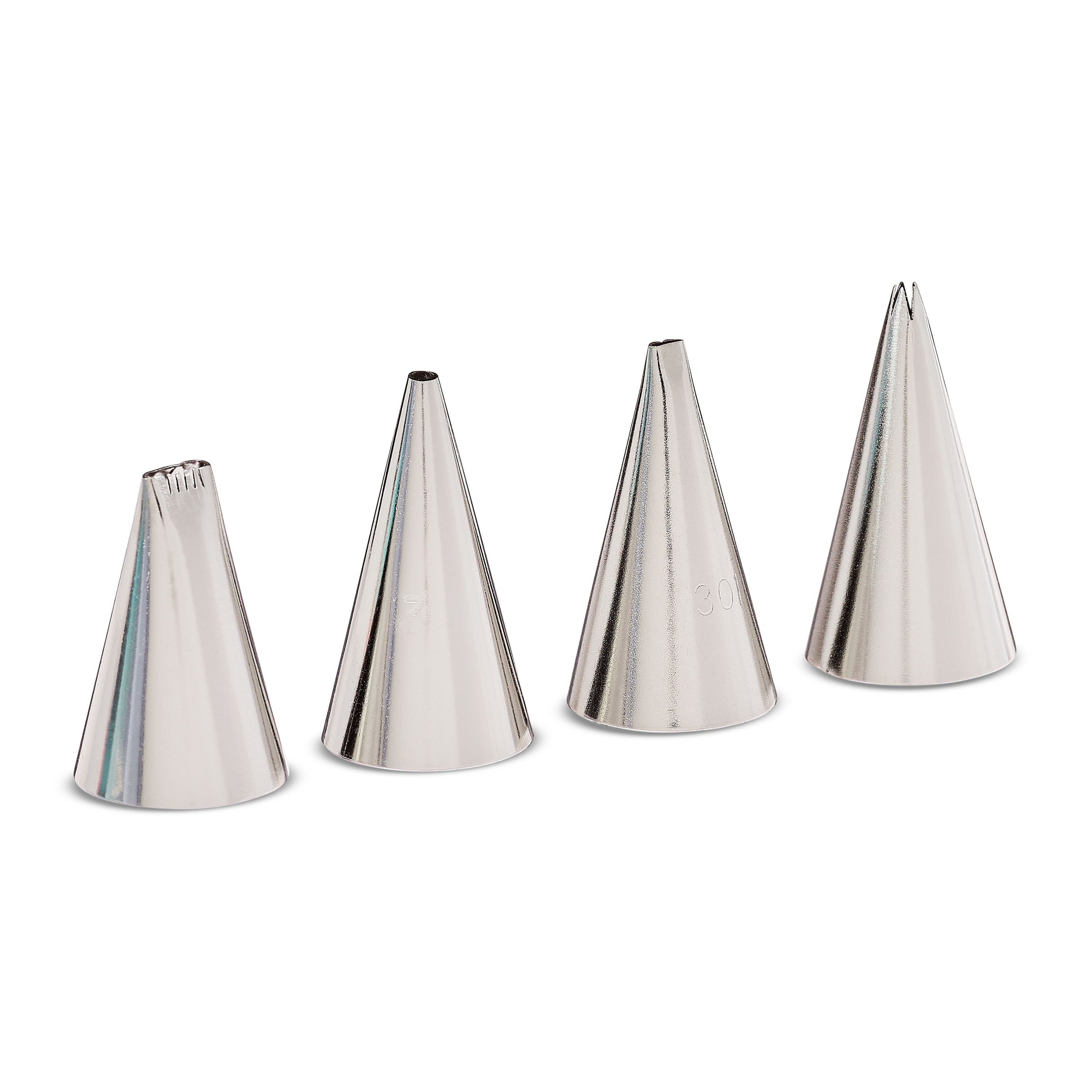 Way To Celebrate Icing Writing Tip Set, 4 Pieces