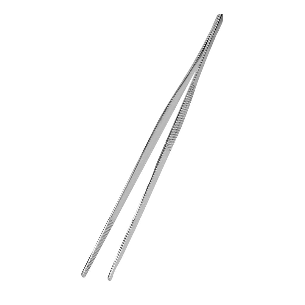 XJGHHSY Kitchen Cooking tongs Tweezers -12" Stainless Steel Kitchen Utensils,Metal Fine Tweezers tongs with Precision...