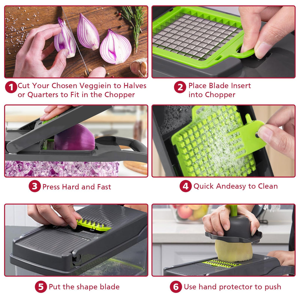 Gytobytle Vegetable Chopper Slicer 16 in 1 - Image 5