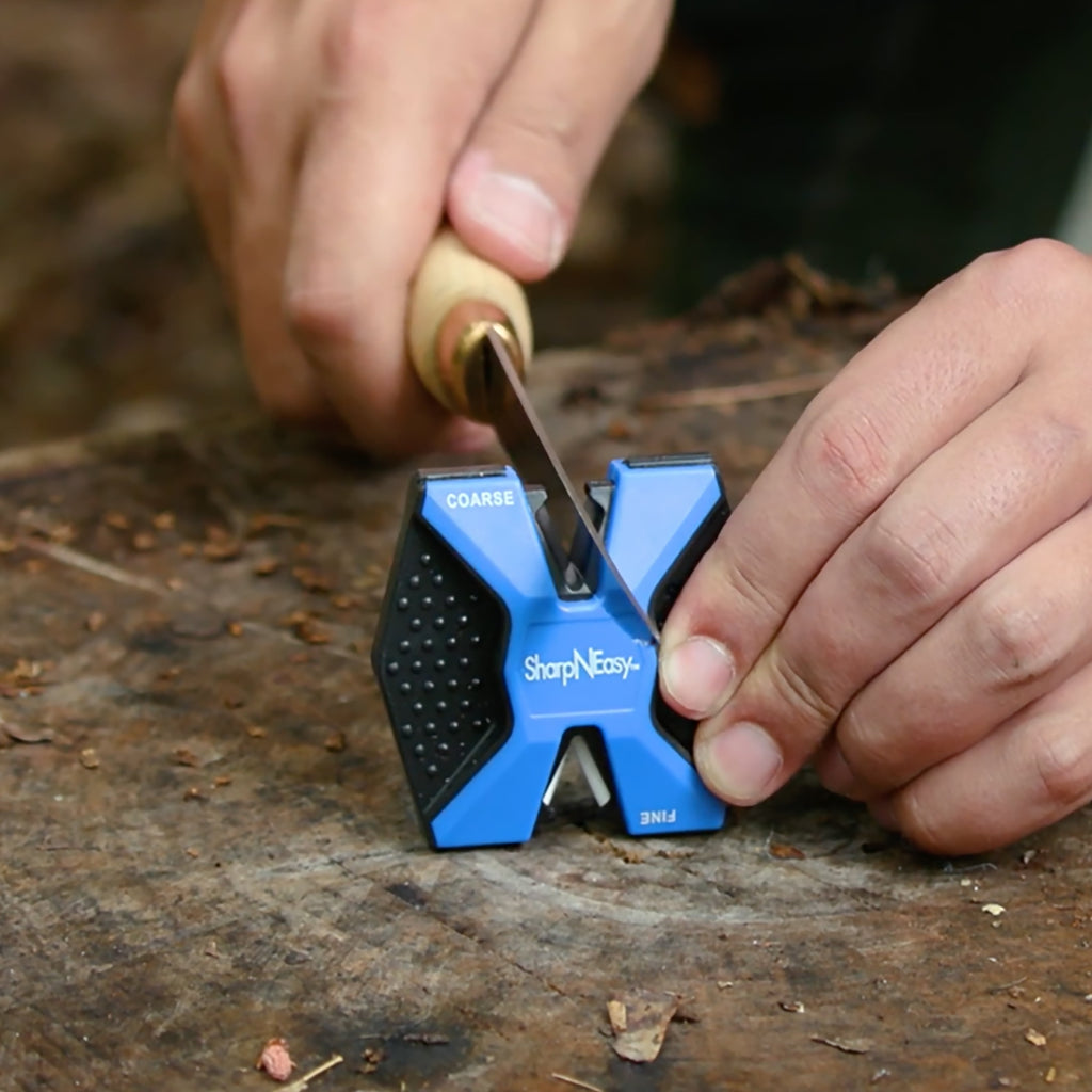 SharpNEasy Two Step Sharpener with Coarse and Fine Rods. 2 Stage sharpener by AccuSharp. - Image 2