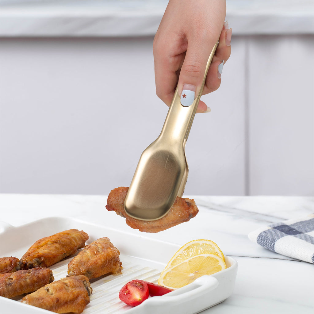 2-Piece Mini Tongs Compact & Durable - Image 3