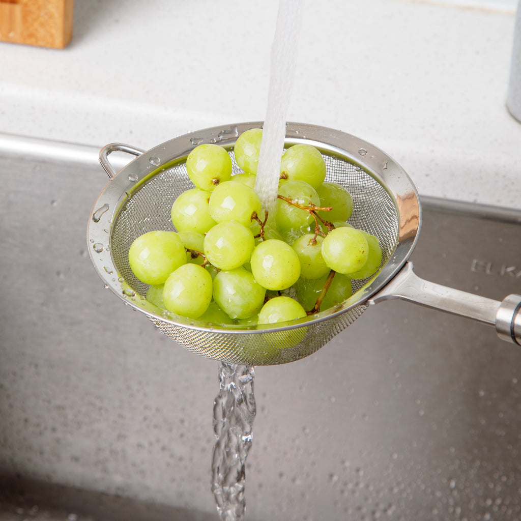 Prep Solutions 6" Stainless Steel Strainer - Image 3