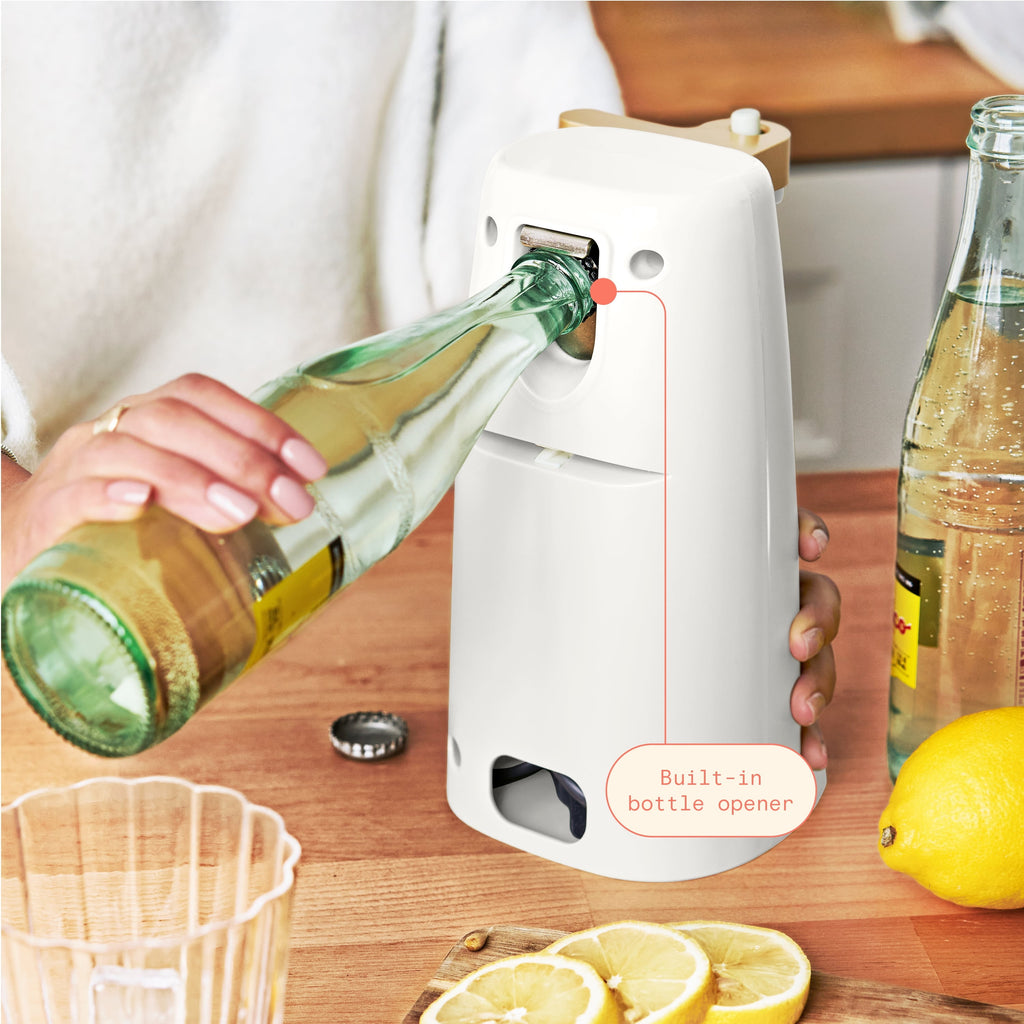 Beautiful Easy-Prep Electric Can Opener, White Icing by Drew Barrymore - Image 4
