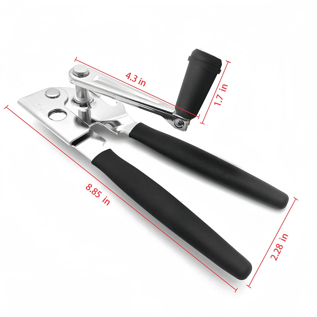 BKSDUEH Can Opener Stainless Steel Can Opener Manual Heavy Duty, Premium Hand Held Can Opener with Bottle Opener, Erg... - Image 2