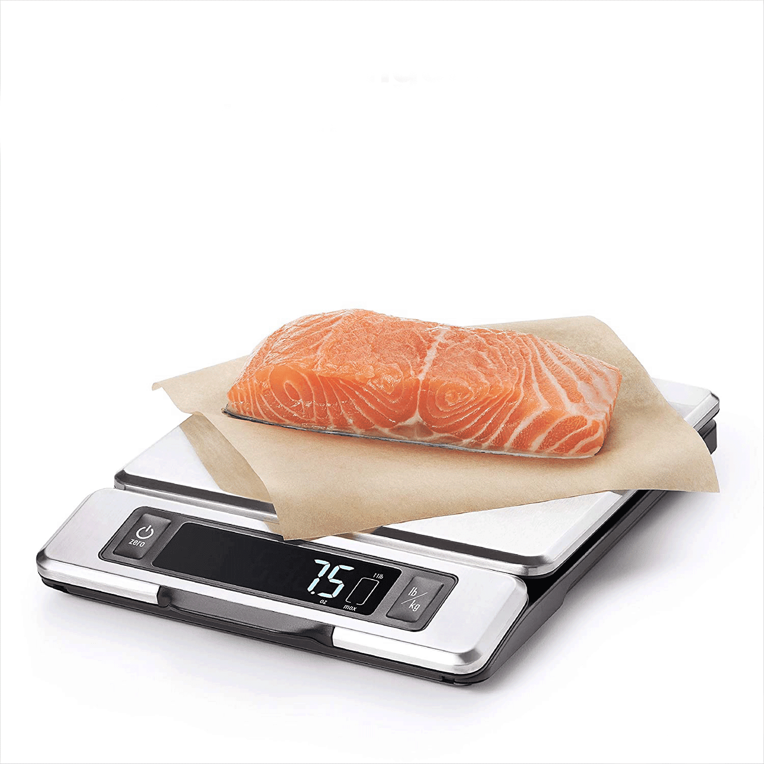 OXO Good Grips 11-Pound Stainless Steel Food Scale with Pull-Out Display - Image 6