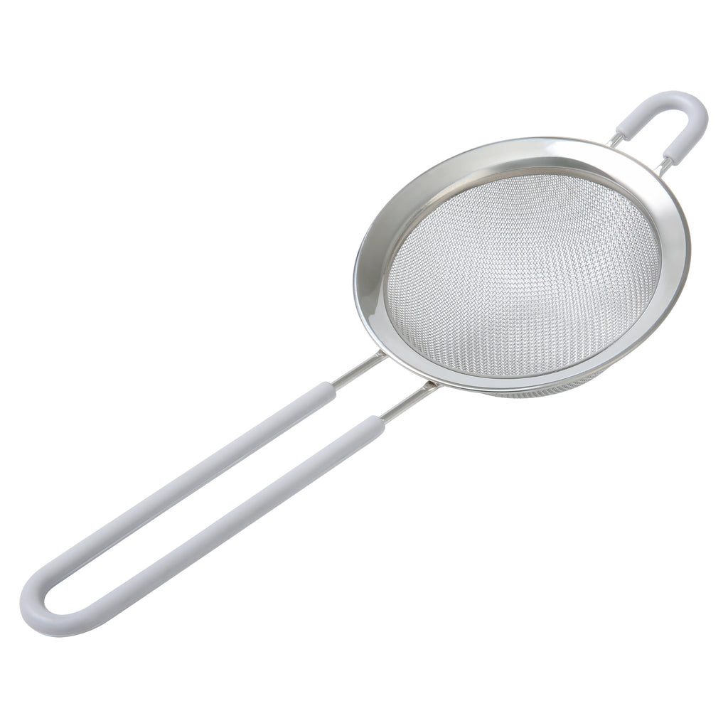 Mainstays 3" Premium Stainless Steel Fine Mesh Strainer, Silver - Image 5
