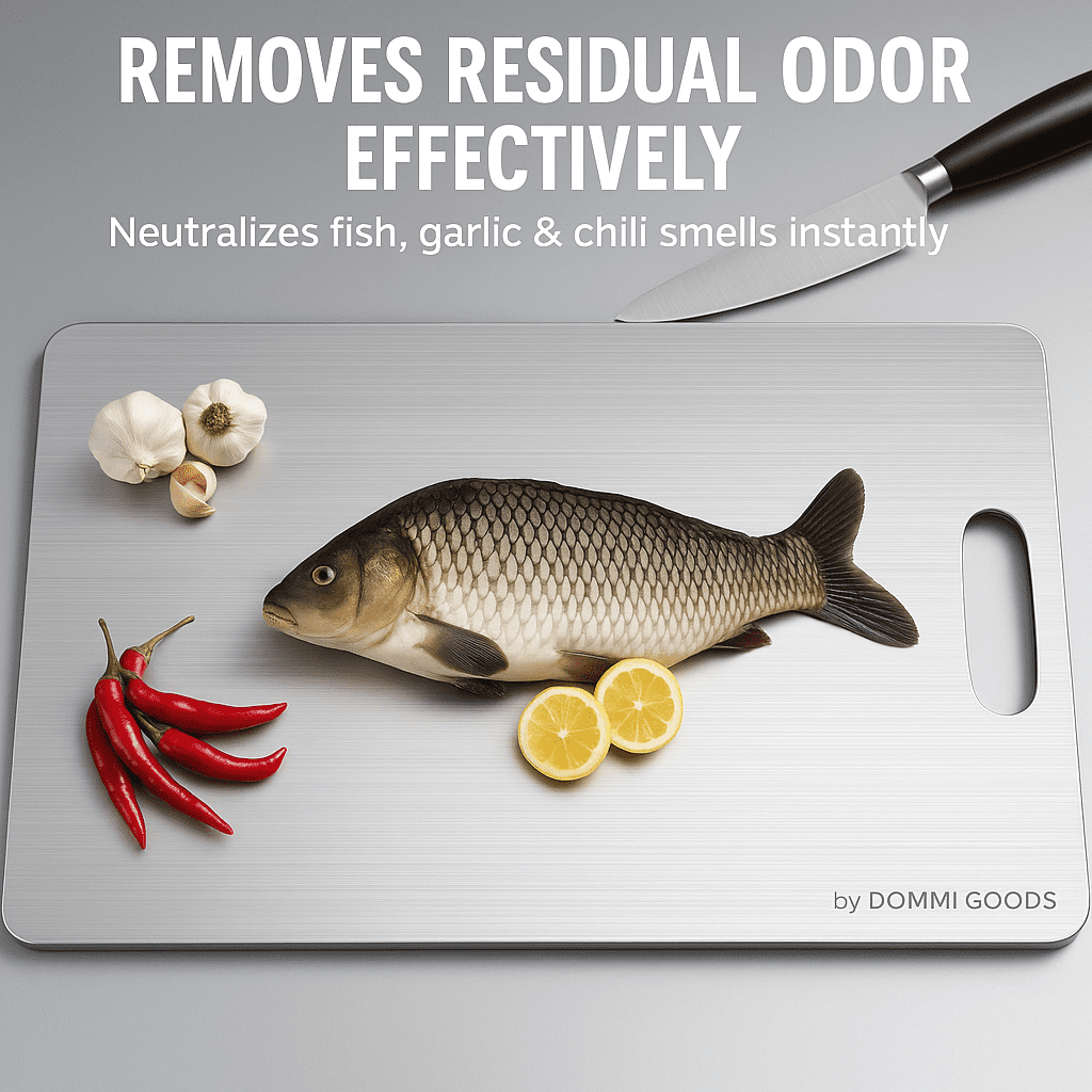 Titanium Cutting Board - 15"L x 11"W, Double Sided, Non-Toxic, Hygiene, Durable, Dishwasher Safe - Image 6