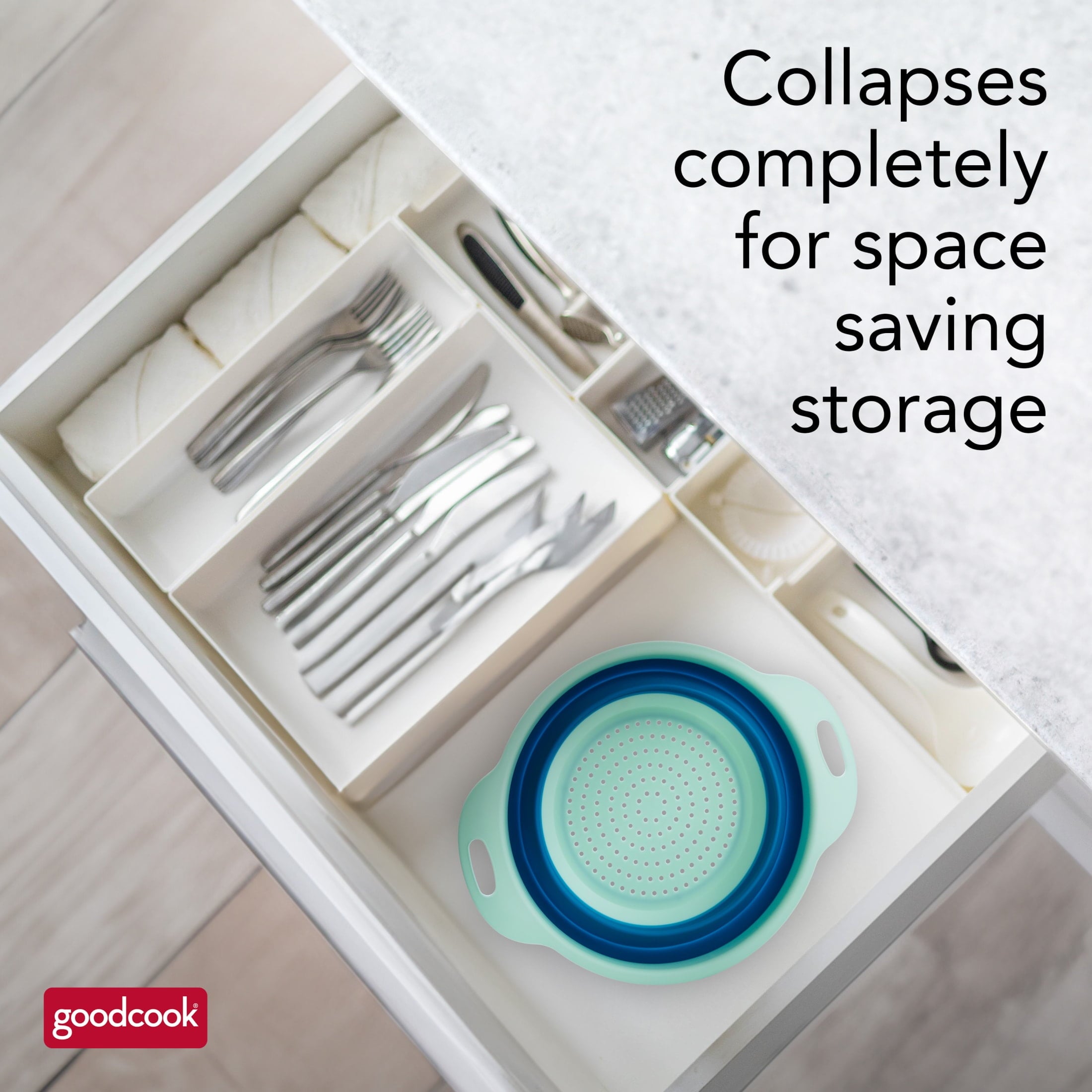 PRO Collapsible Colander, 2.75qt - Image 5