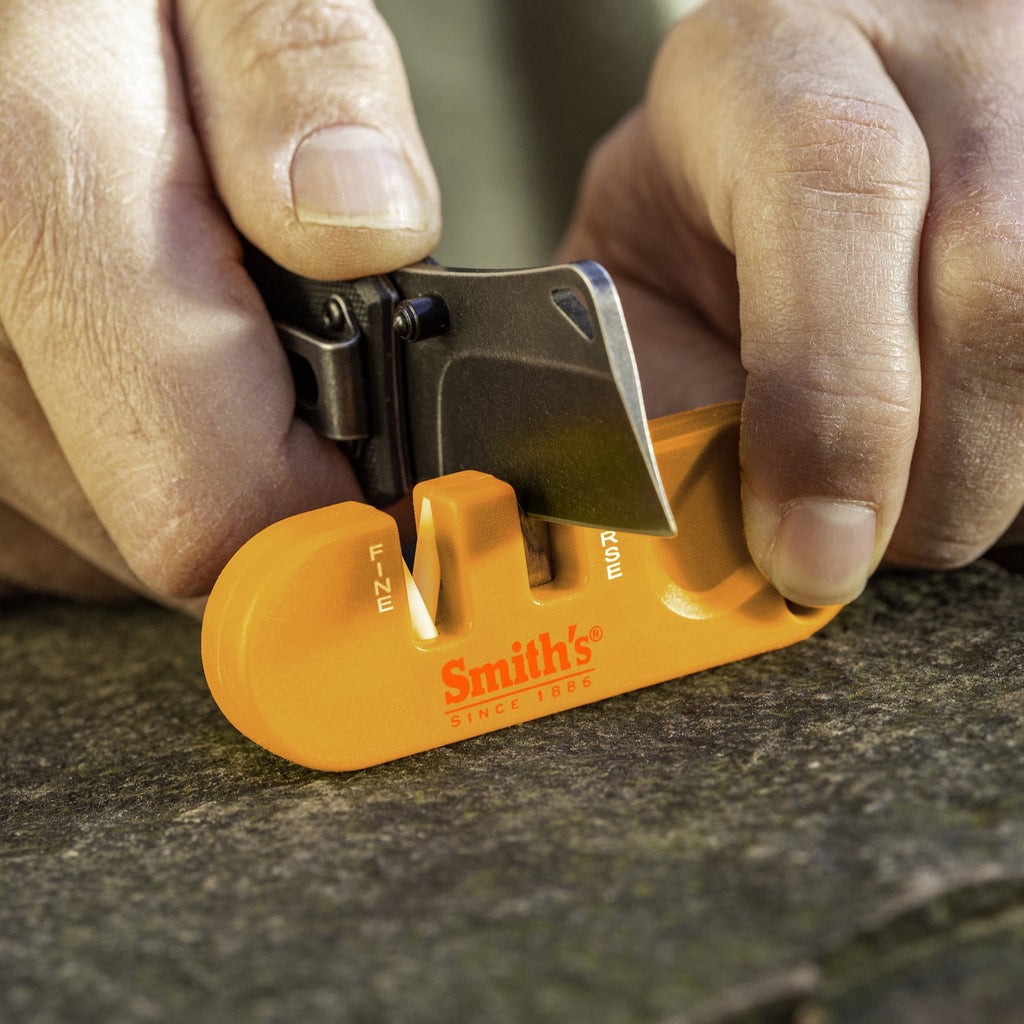 Smith’s 51459 Pocket Pal Knife Sharpener - 2-Pack - Orange - Image 4