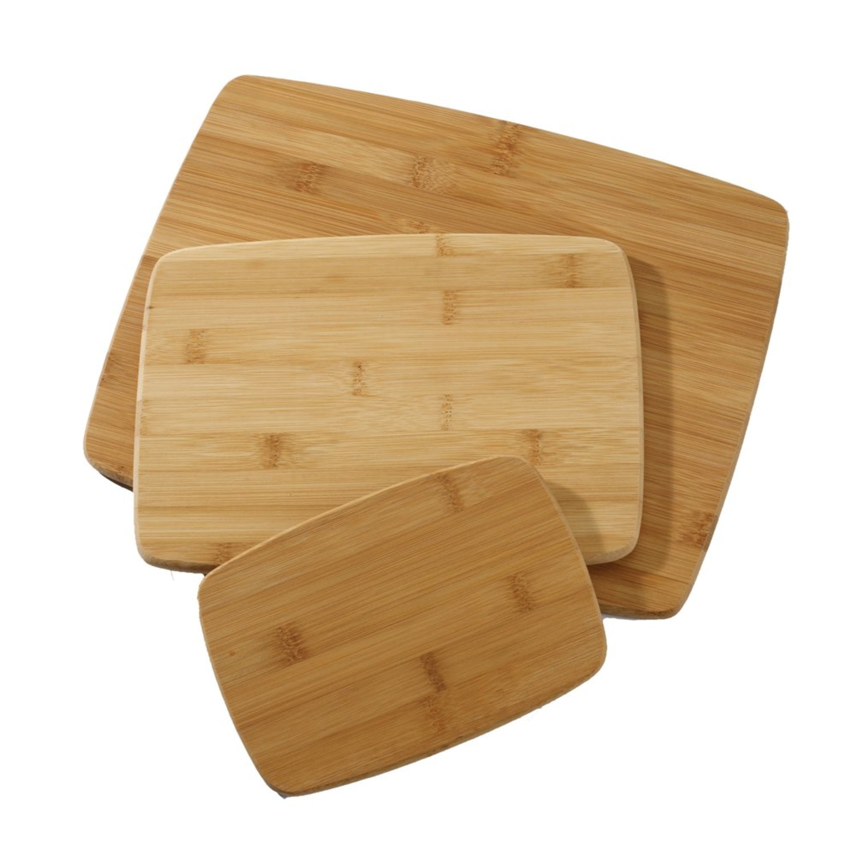 Classic 3-Piece Bamboo Cutting Board Set - Image 6