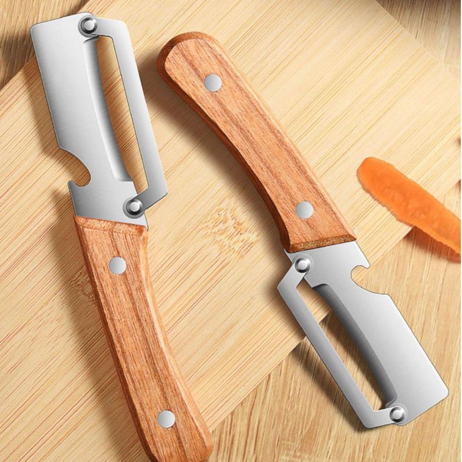 2026 New Kitchen Multifunctional Vegetable Peeler Thickened Stainless Steel Peeler Kitchen Specific Potato Peeler - Image 4