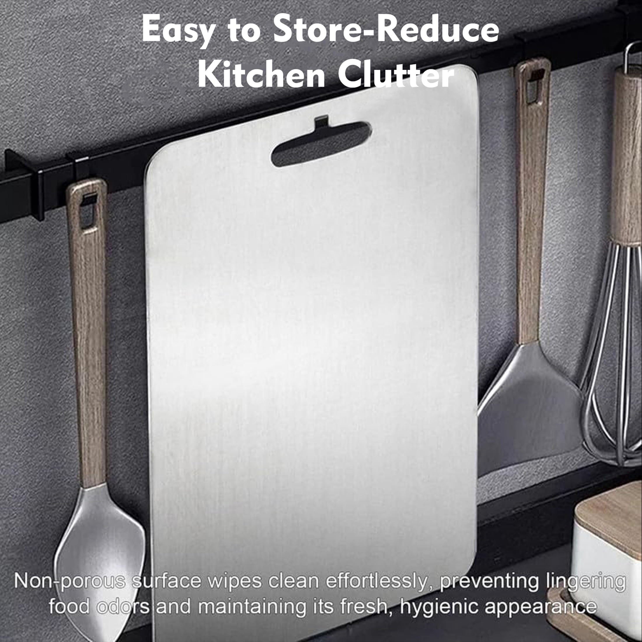 Titanium Cutting Board-3 pack Titanium Cutting Boards for Kitchen/Double Sided Titanium Cutting Mat(S+M+L) - Image 4