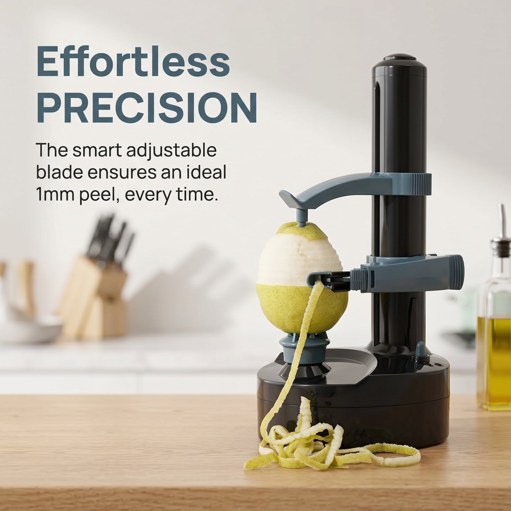Electric Potato Peeler for Kitchen Vegetable Peelers for Zucchini Carrot Automatic Potato Peeler Electric Peeler Frui... - Image 5