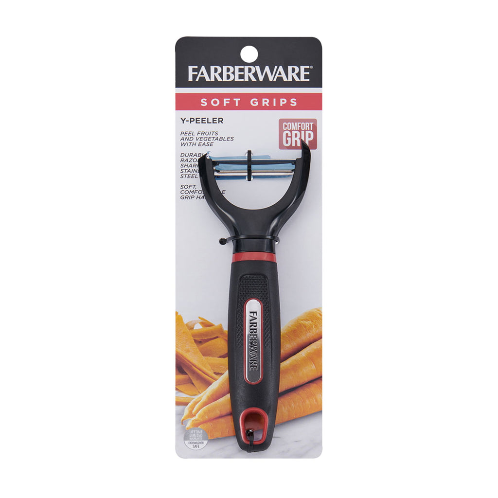 Soft Grips Stainless Steel Y Peeler in Black - Image 5