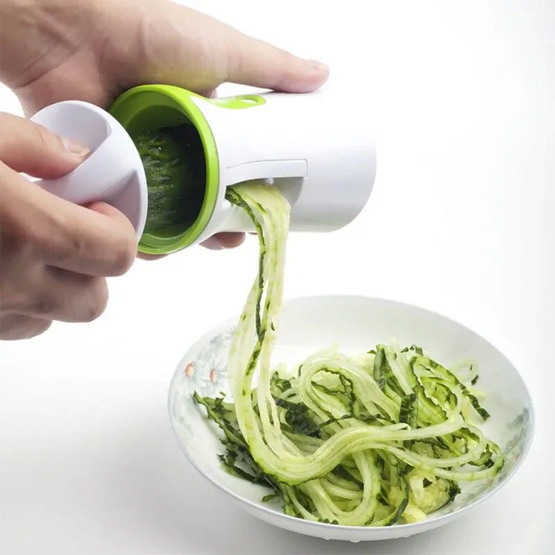 Heavy Duty Spiralizer Vegetable Slicer Vegetable Spiral Slicer Cutter Zucchini Pasta Noodle Spaghetti Maker - Image 4