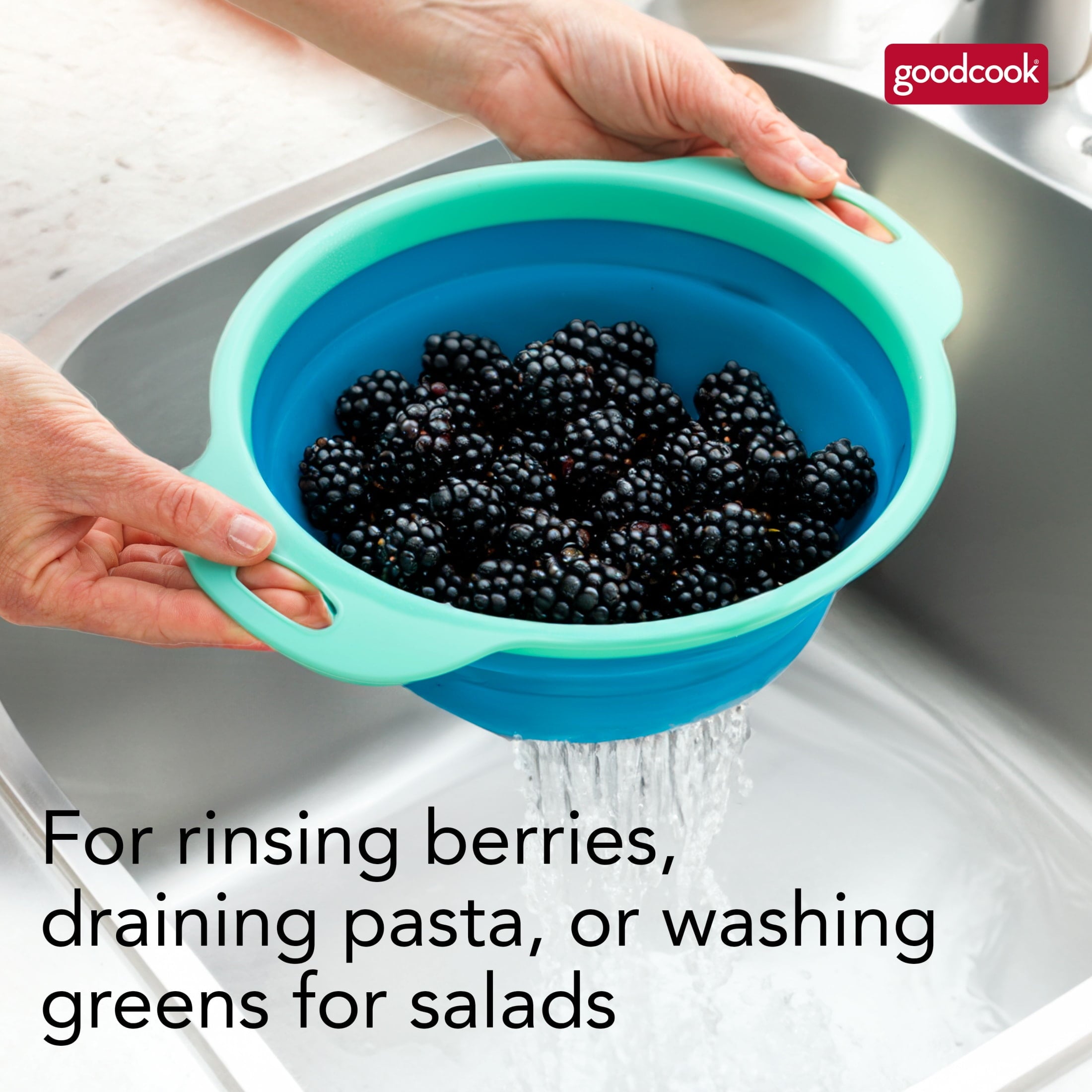 PRO Collapsible Colander, 2.75qt - Image 3