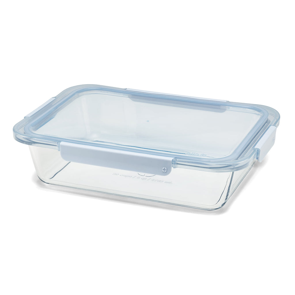 Ello Color Lock Glass 9x13 Deep Bakeware Dish, Windy Blue - Image 6