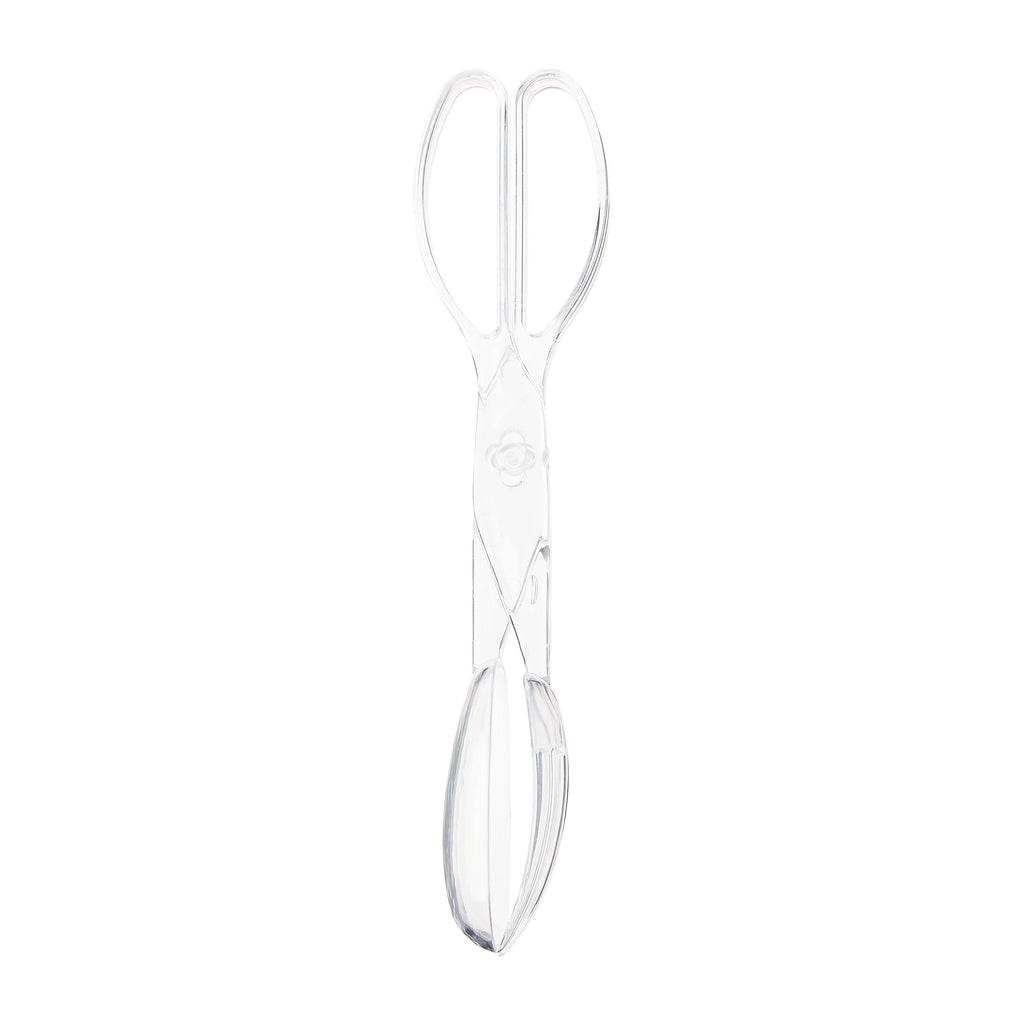 Clear Plastic Salad Tongs, 11", by Way To Celebrate - Image 3
